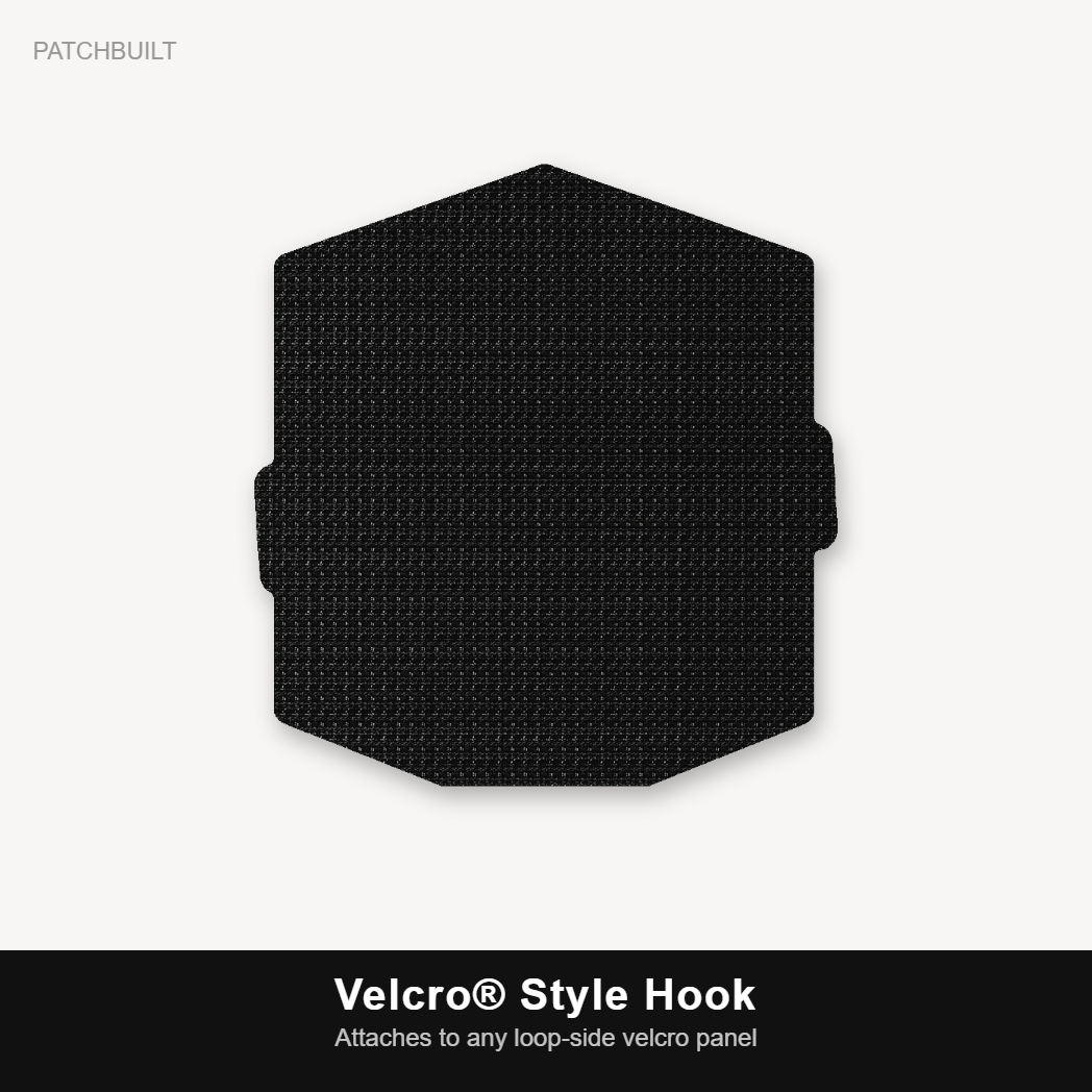 Last Nerve on Backorder – Leatherette Morale Patch — Velcro® Style Hook