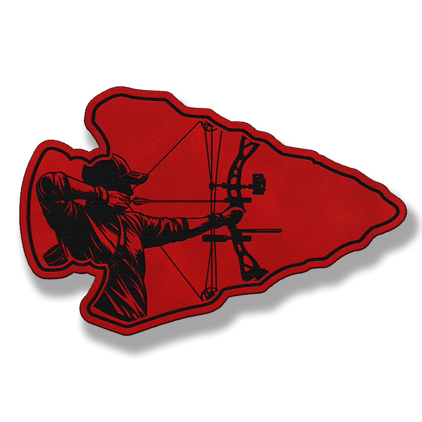 Tactical Bowhunter Arrowhead Patch – Leatherette Morale Patch