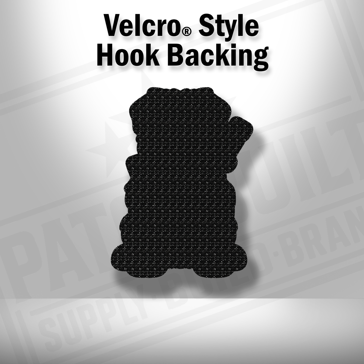 Tactical Bouvier Dog Patch – Leatherette Morale Patch