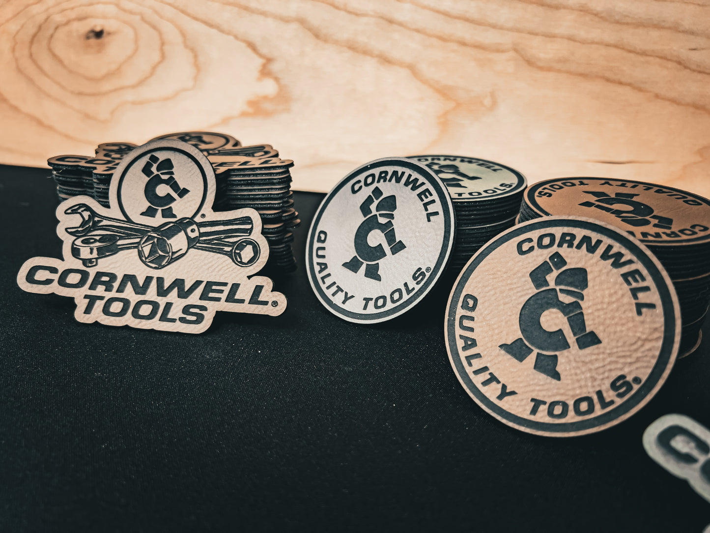 Custom Leatherette Patches – Personalized Logo