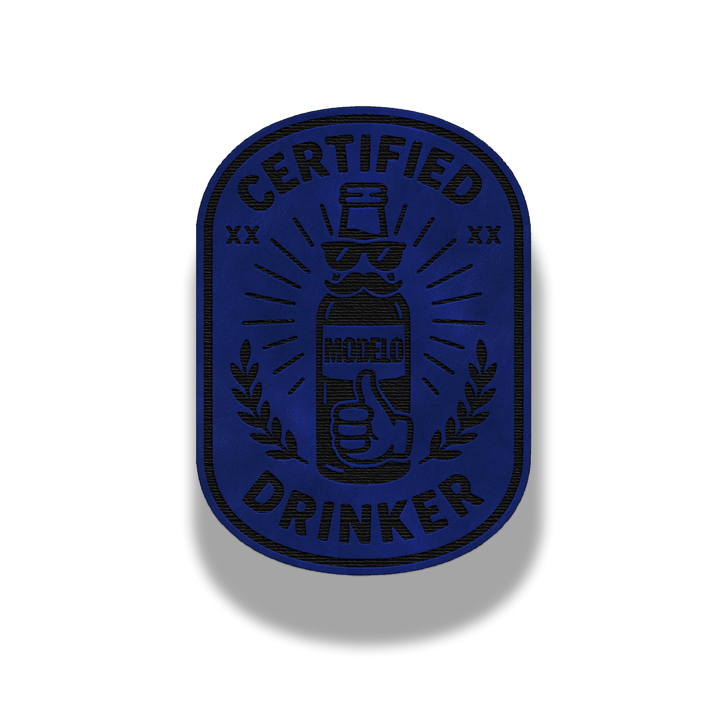 Certified Drinker – Leatherette Patch