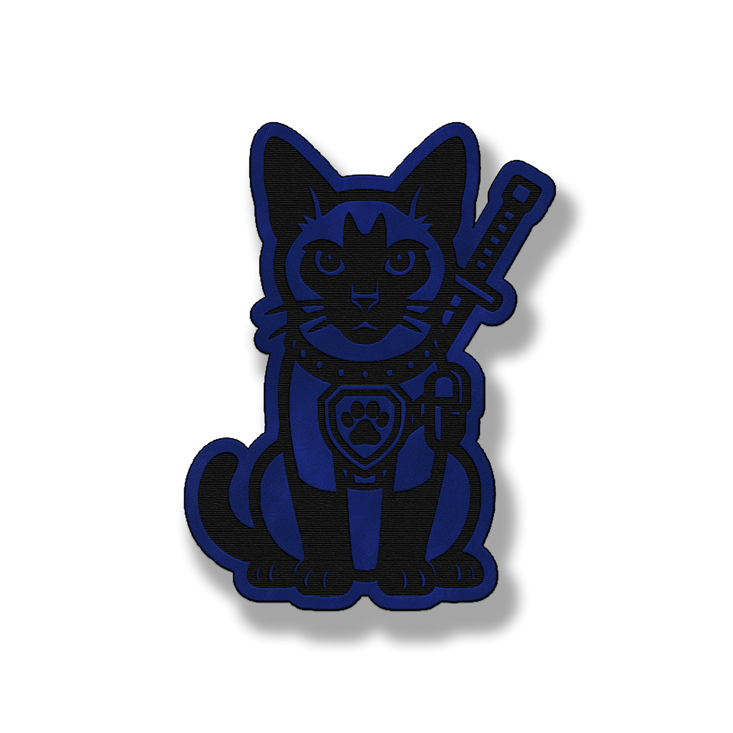 Tactical Siamese Cat Patch – Leatherette Morale Patch