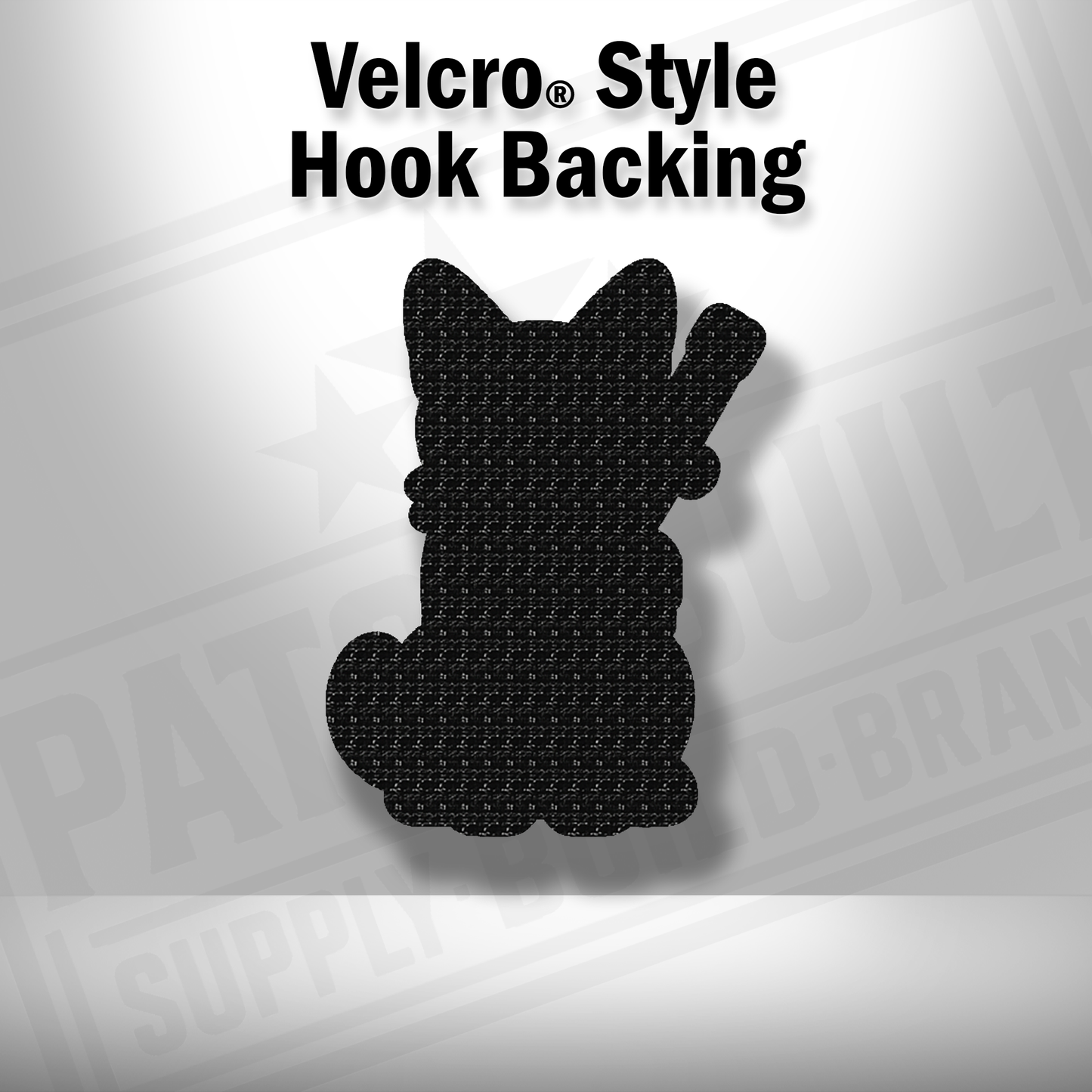 Tactical Siamese Cat Patch – Leatherette Morale Patch