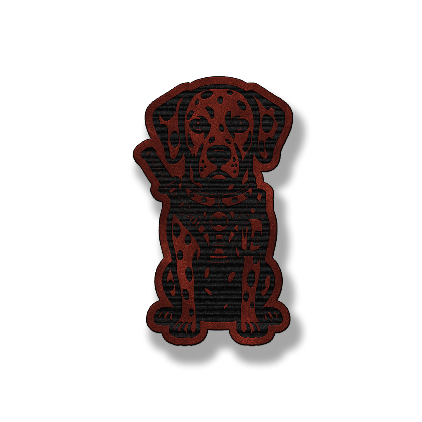 Tactical Dalmation Dog Patch – Leatherette Morale Patch