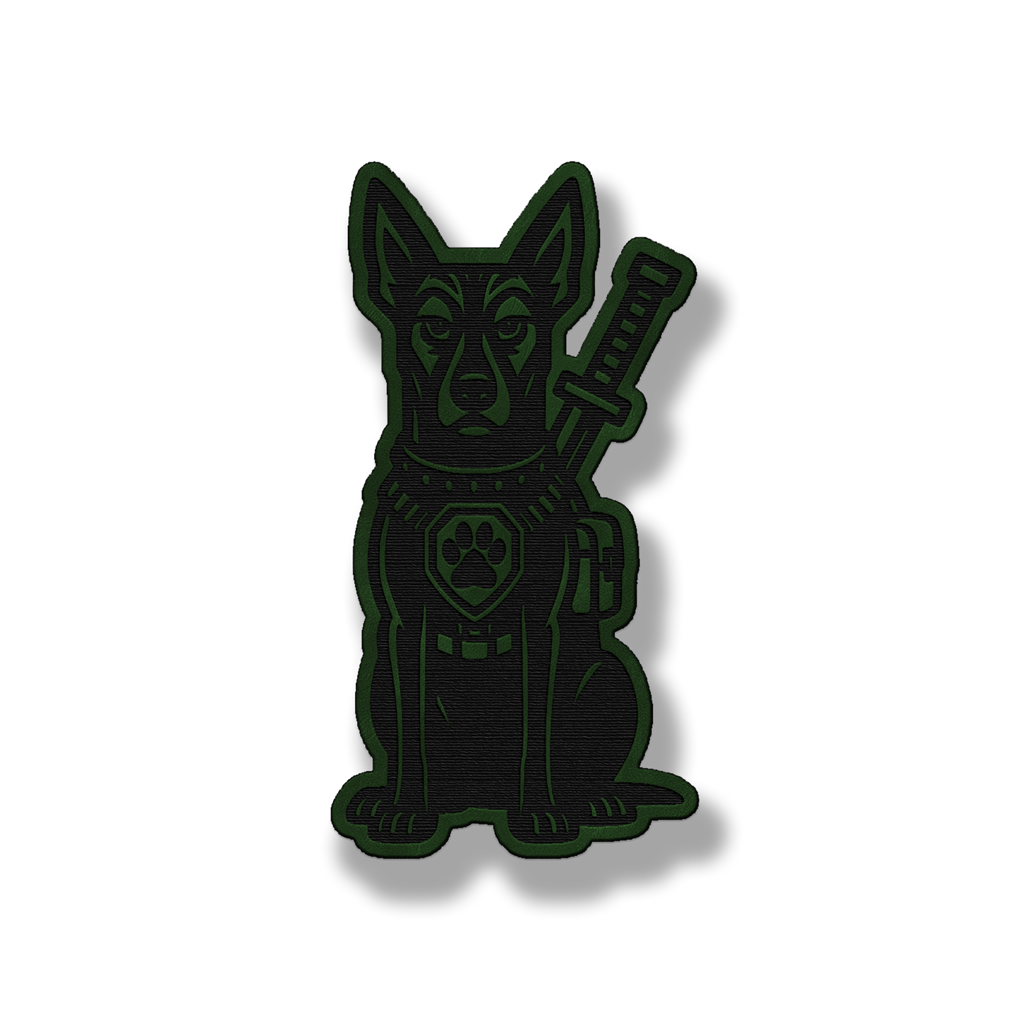 Tactical Dutch Shepherd Patch – Leatherette Morale Patch