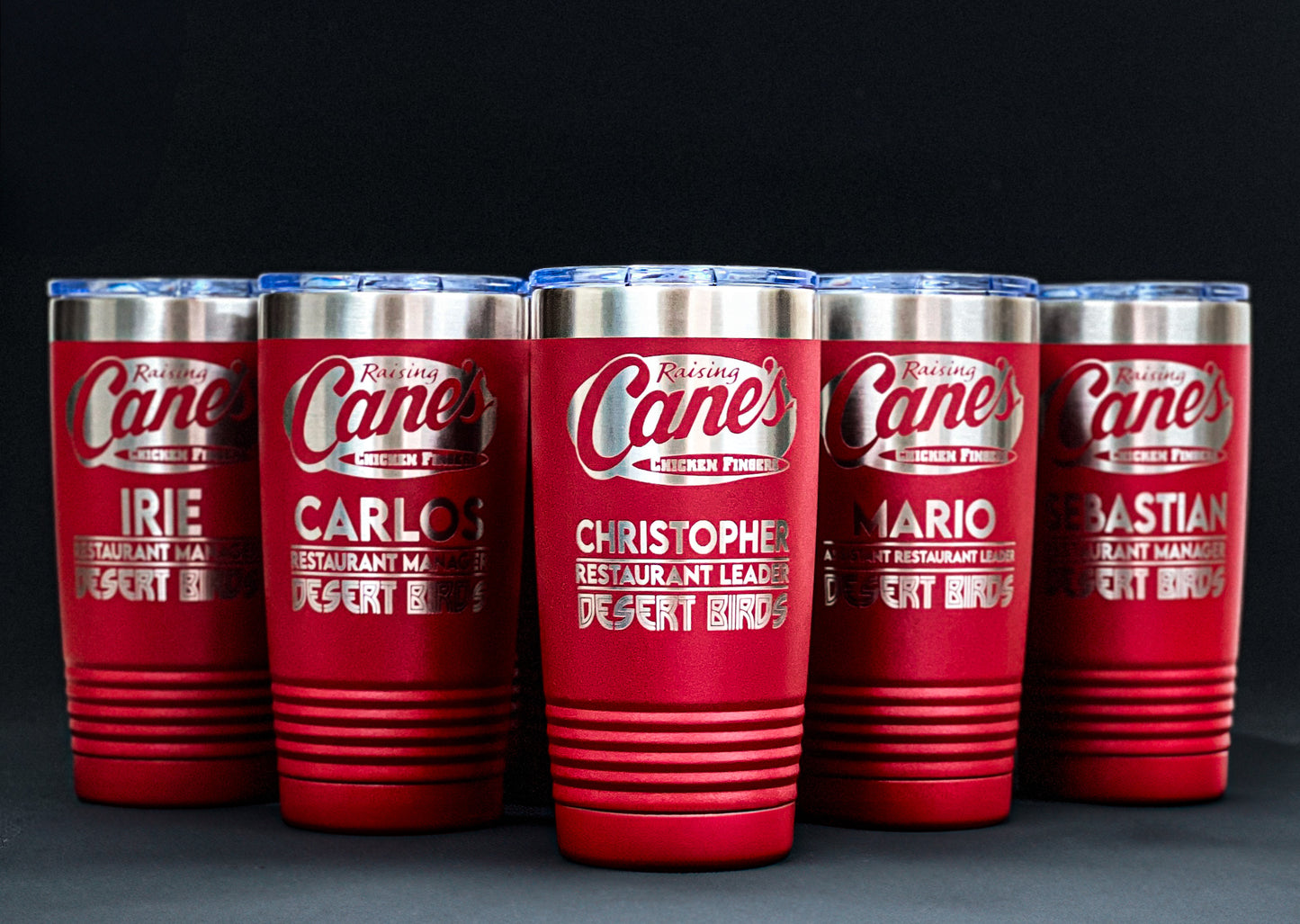 Custom Engraved Stainless Steel Tumblers - Add Your Logo
