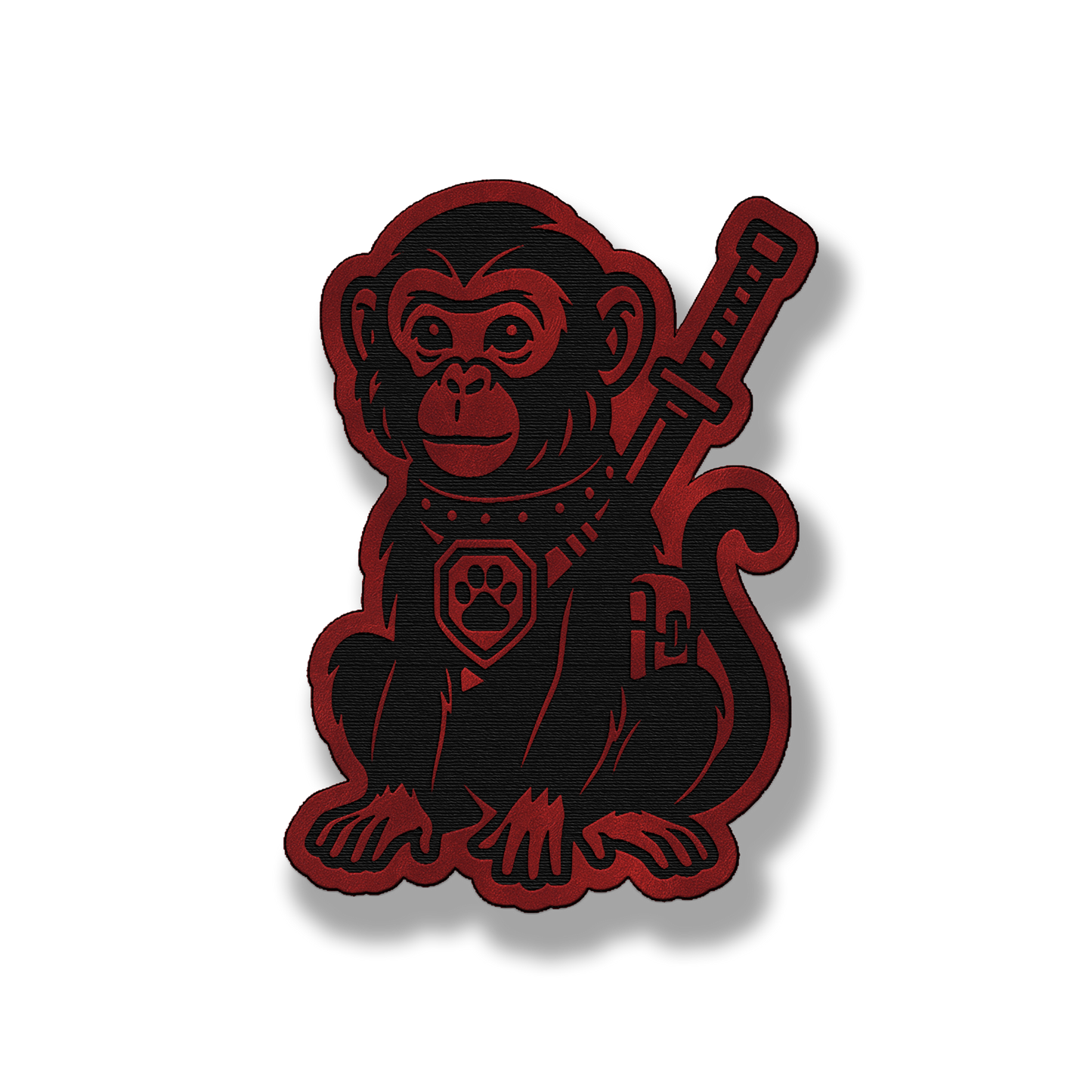 Tactical Monkey Patch – Leatherette Morale Patch