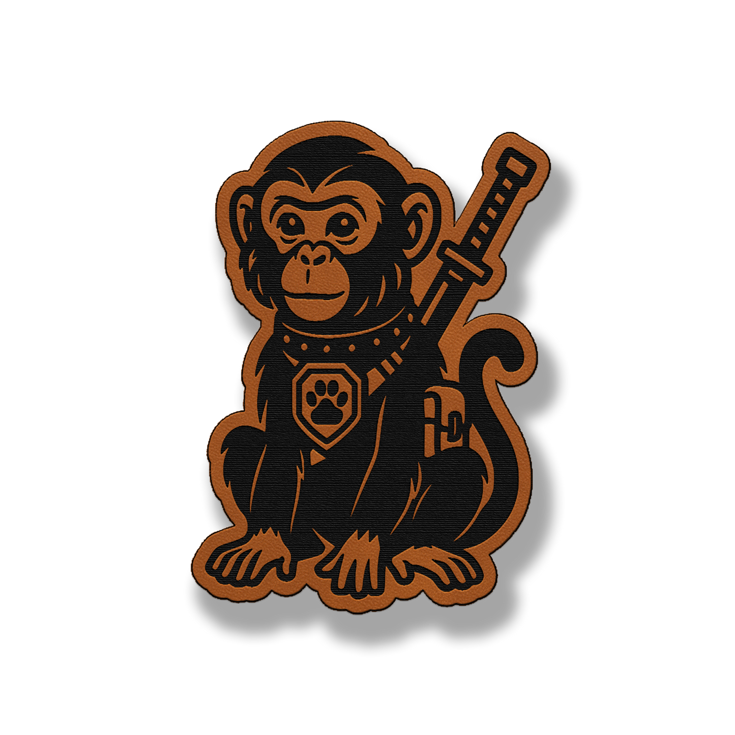 Tactical Monkey Patch – Leatherette Morale Patch