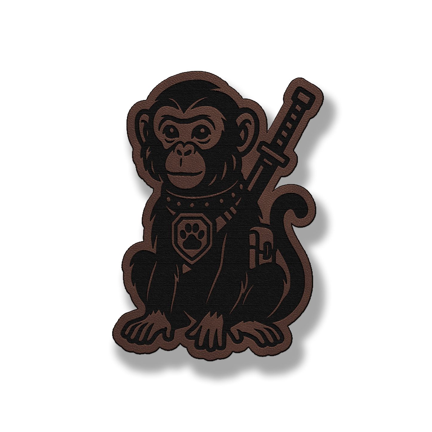 Tactical Monkey Patch – Leatherette Morale Patch