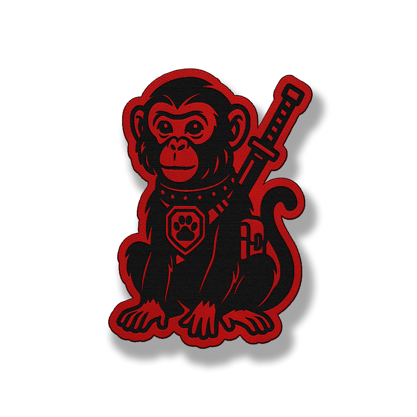 Tactical Monkey Patch – Leatherette Morale Patch