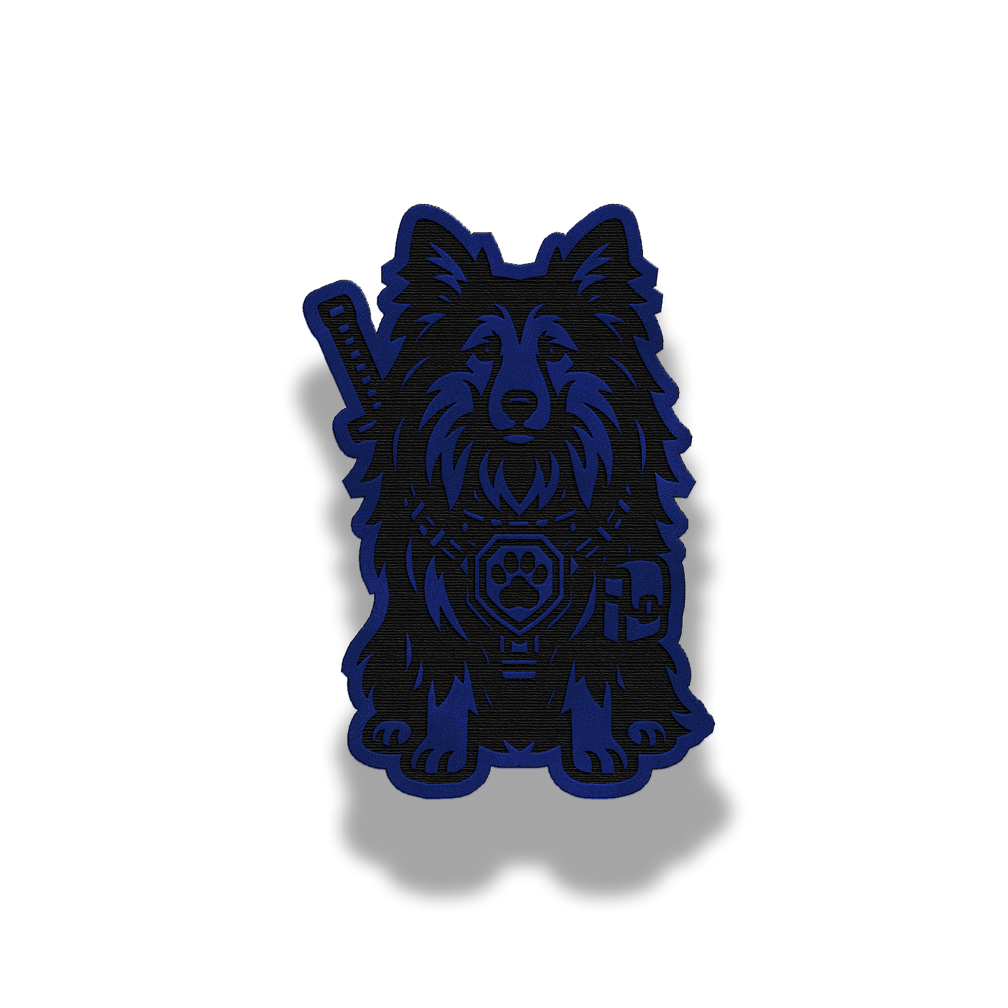 Tactical Sheltie Patch – Leatherette Morale Patch