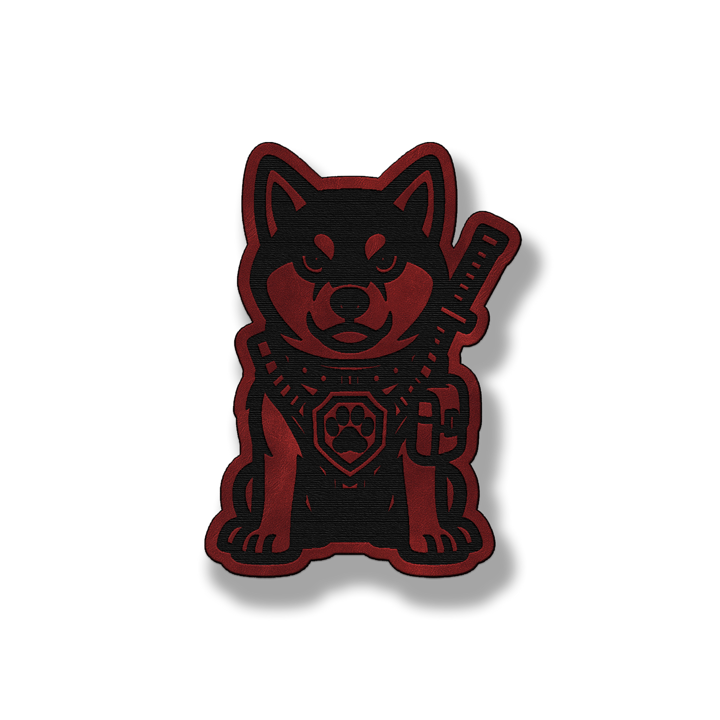 Tactical Shiba Inu Dog Patch – Leatherette Morale Patch