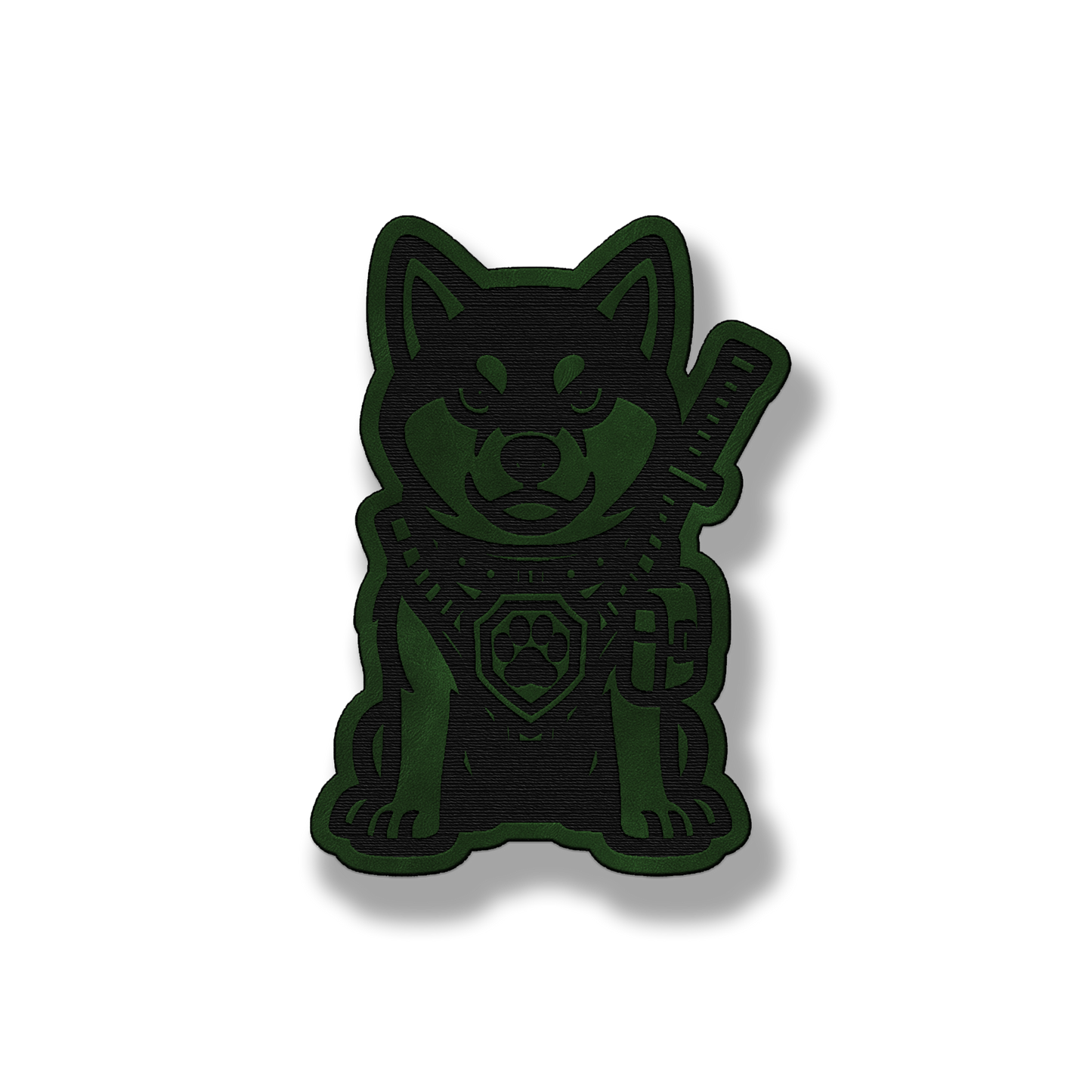 Tactical Shiba Inu Dog Patch – Leatherette Morale Patch