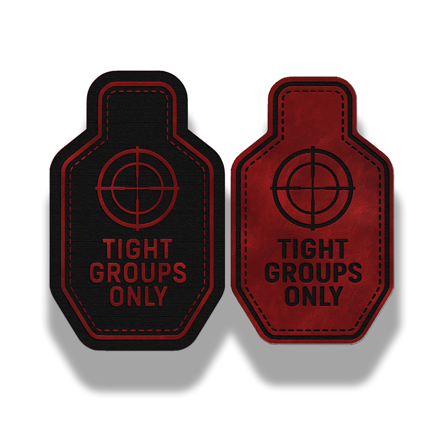2 Pack Tight Groups Only Patch – Leatherette Morale Patch