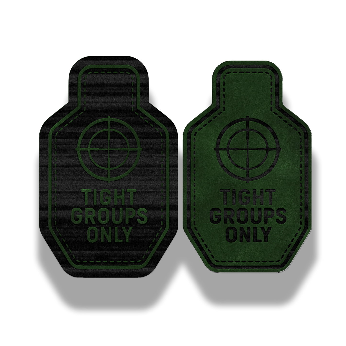 2 Pack Tight Groups Only Patch – Leatherette Morale Patch