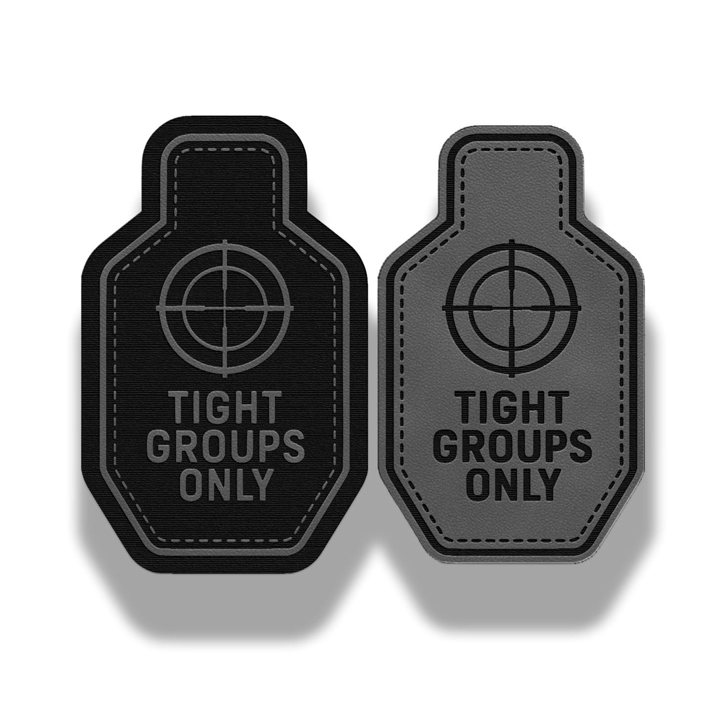 2 Pack Tight Groups Only Patch – Leatherette Morale Patch