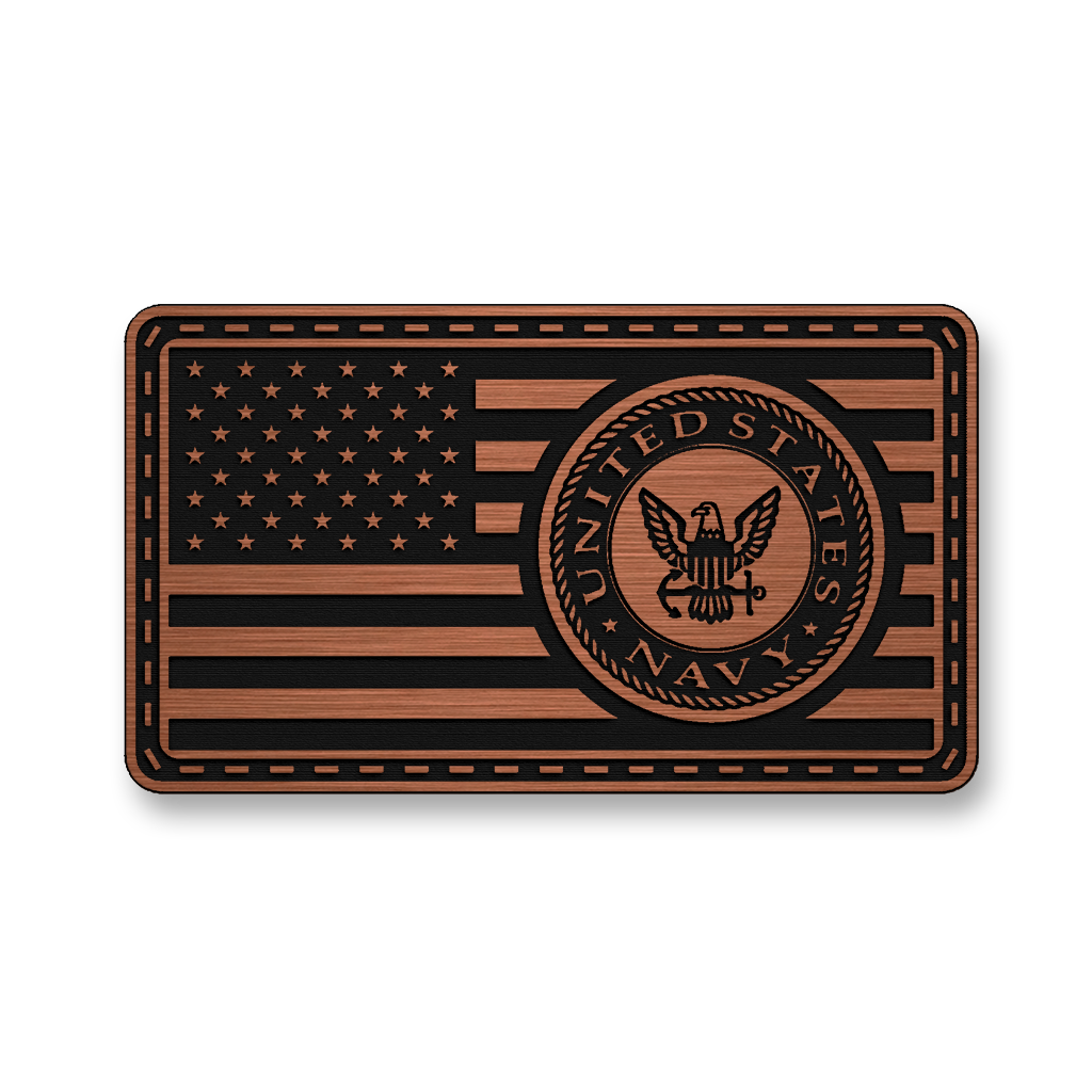 United States Navy Flag – Leatherette Morale Patch