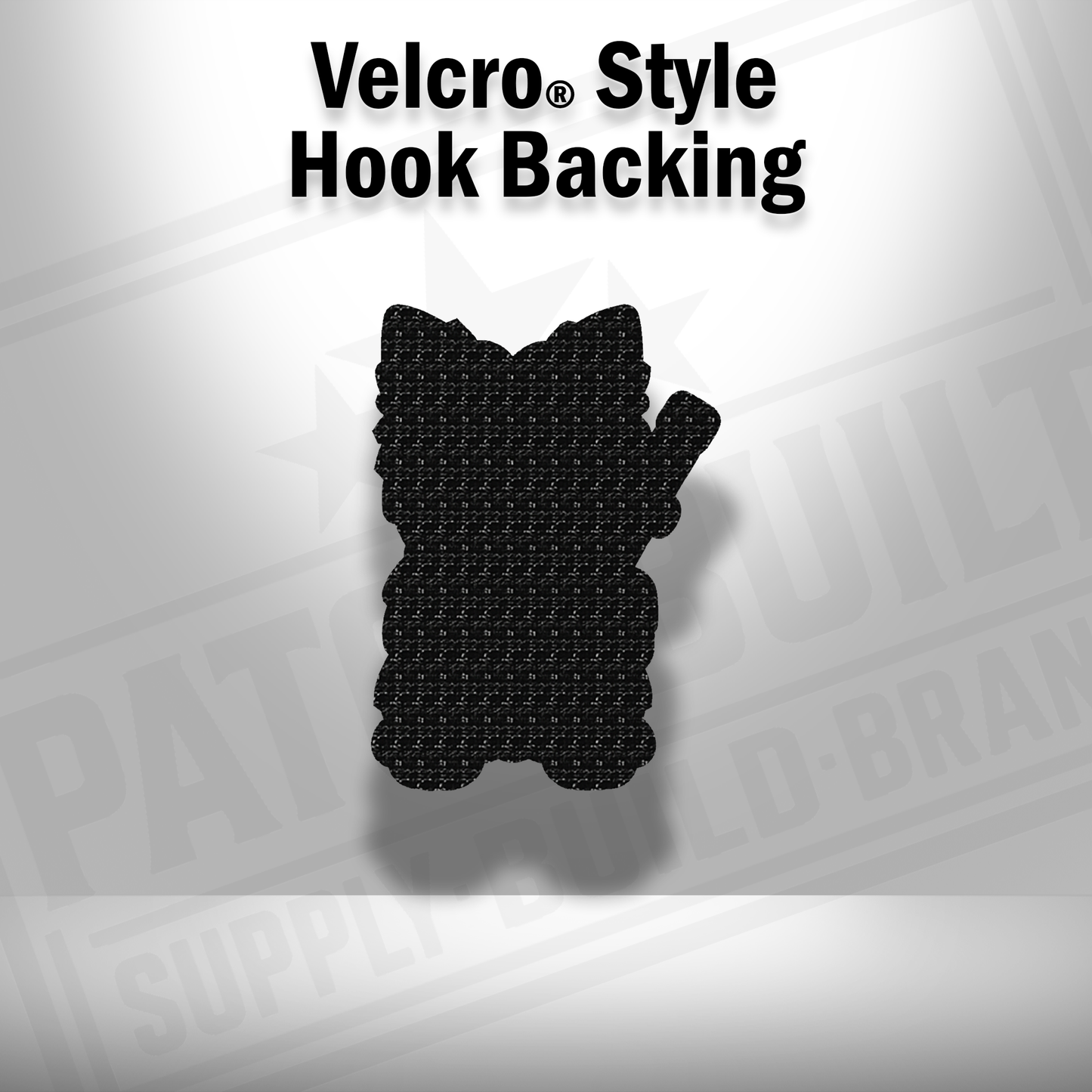 Lifetime Yorkie Dog Patch – Gold Brushed Acrylic Morale Patch