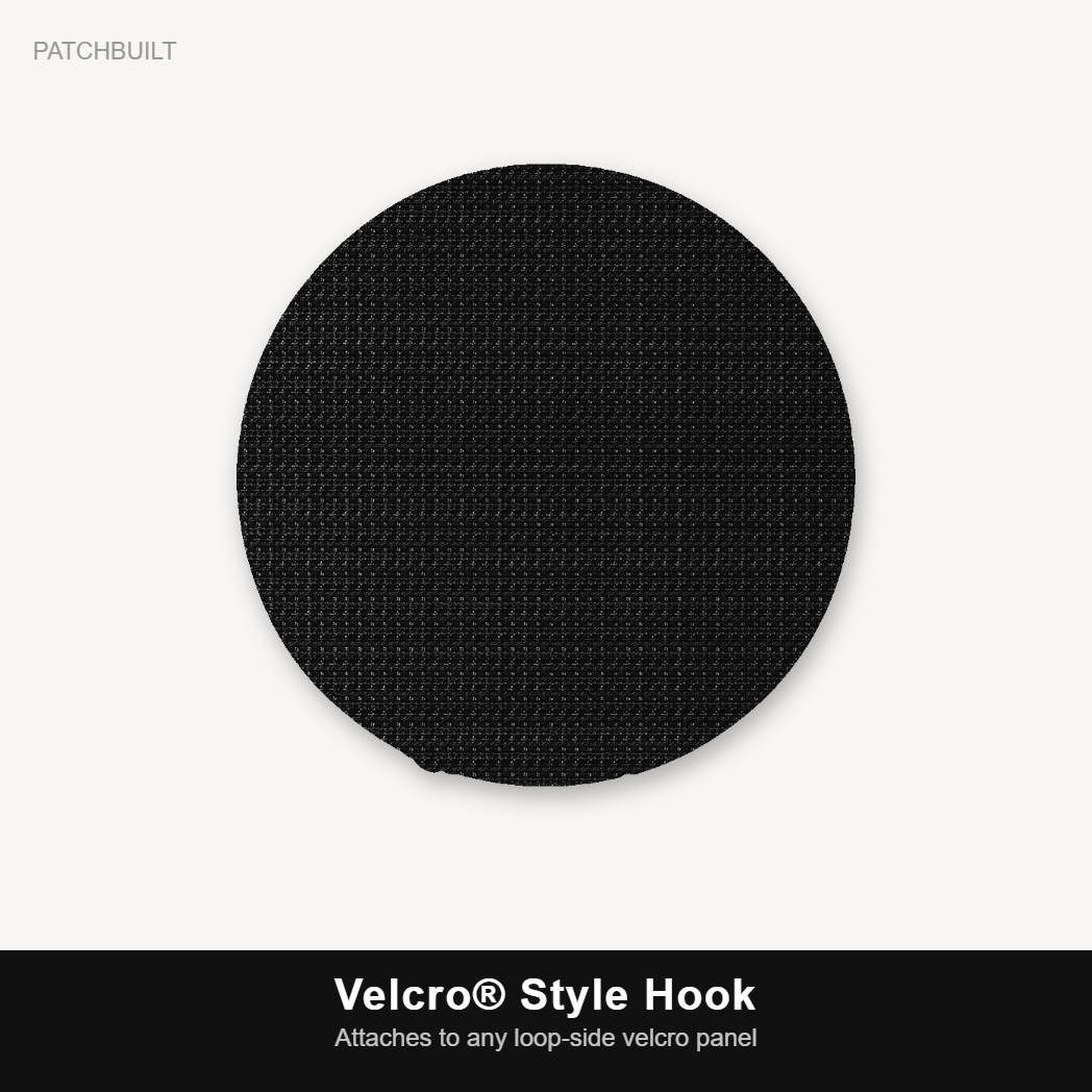 Halloween Schauzer – Leatherette Morale Patch — Velcro® Style Hook