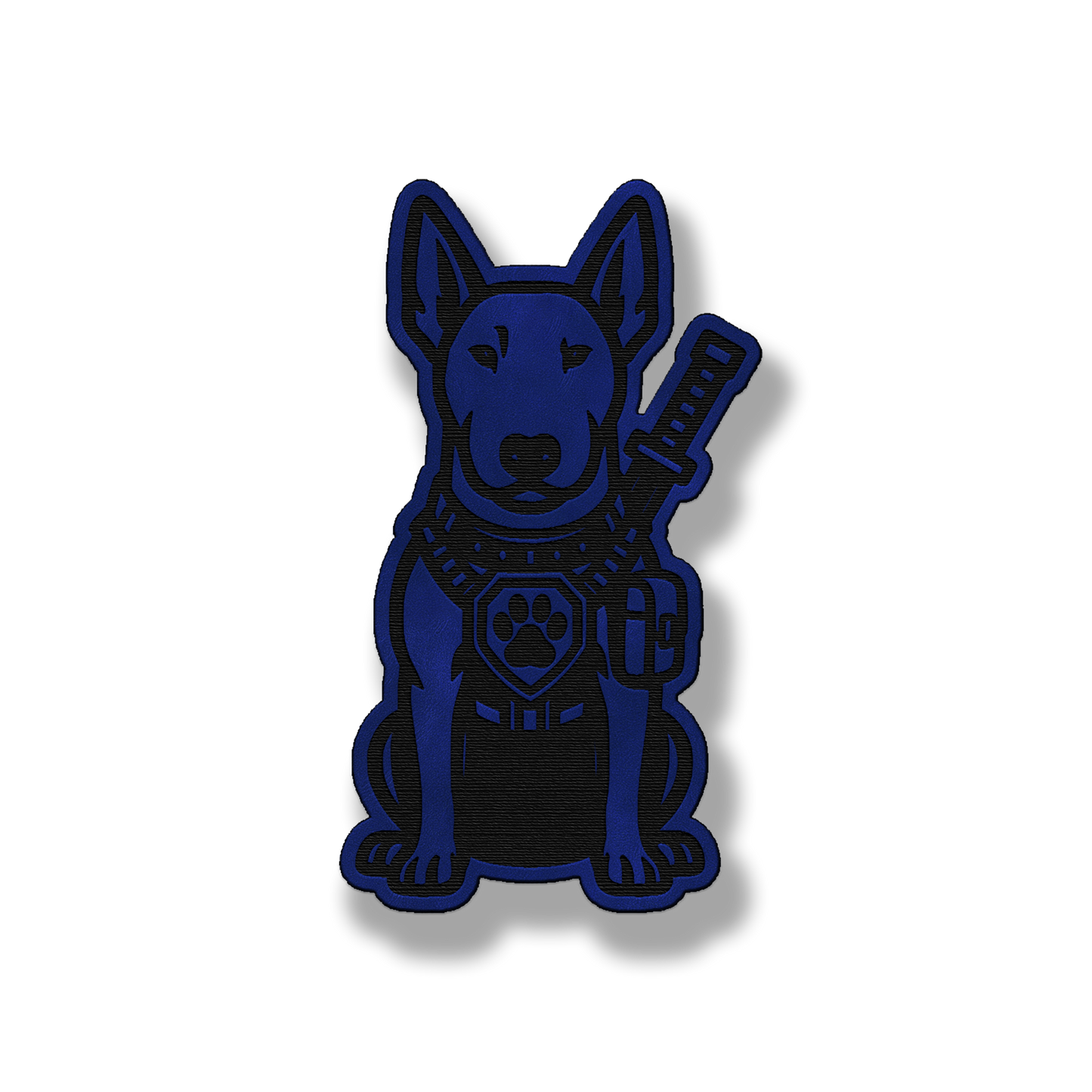 Tactical Bull Terrier Patch – Leatherette Morale Patch