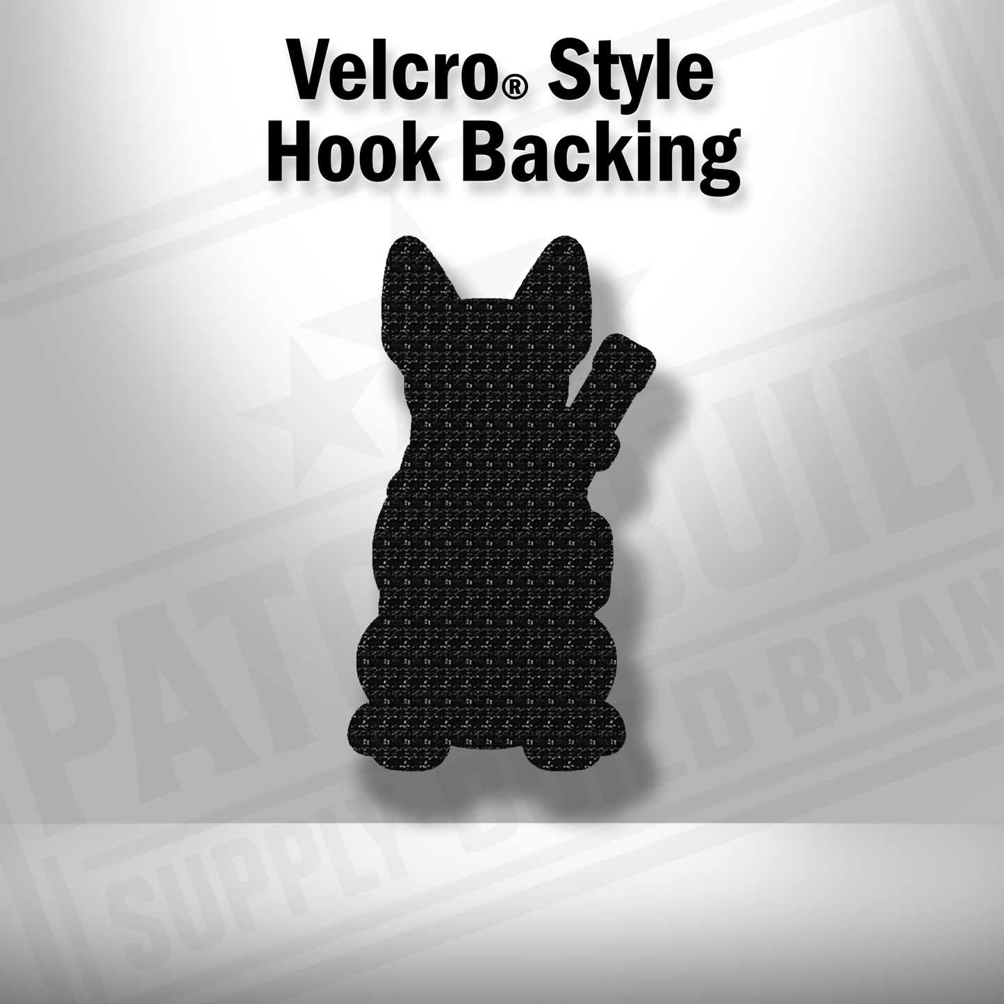 Tactical Bull Terrier Patch – Leatherette Morale Patch