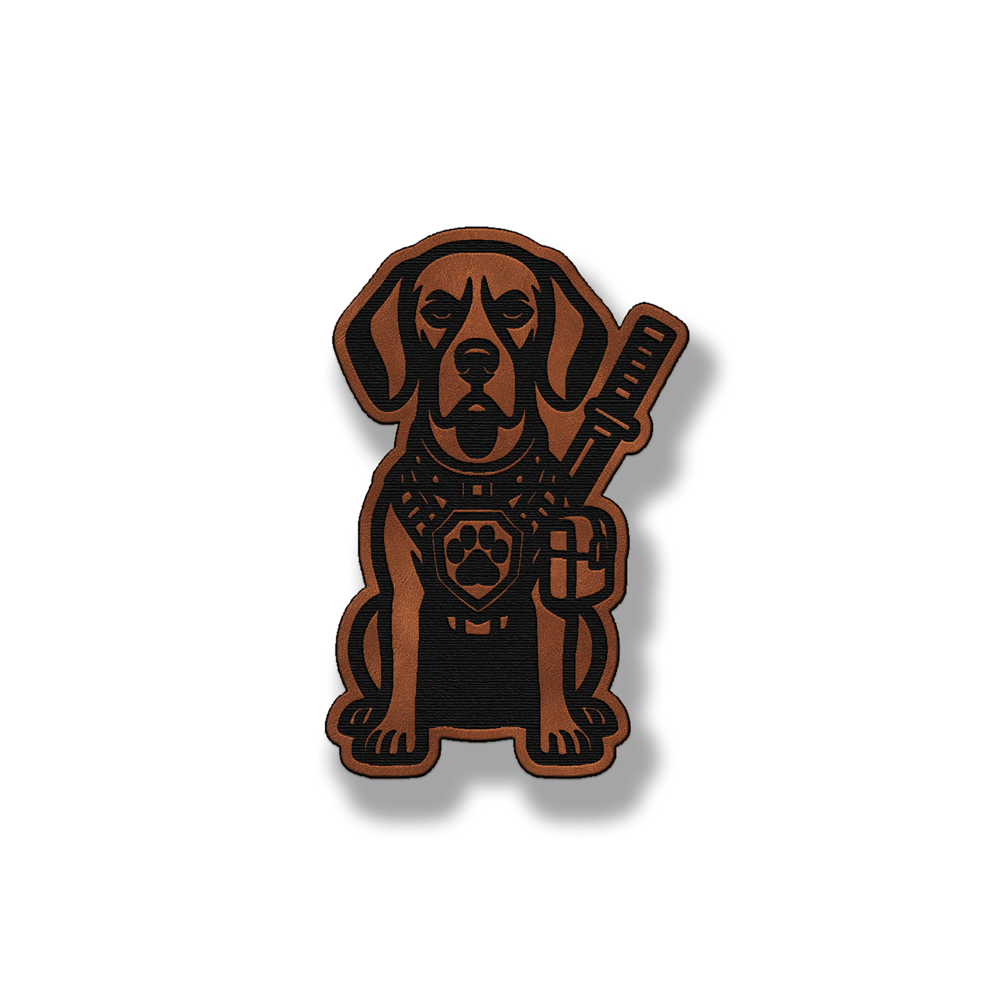 Tactical German Shorthaired Pointer Dog Patch – Leatherette Morale Patch