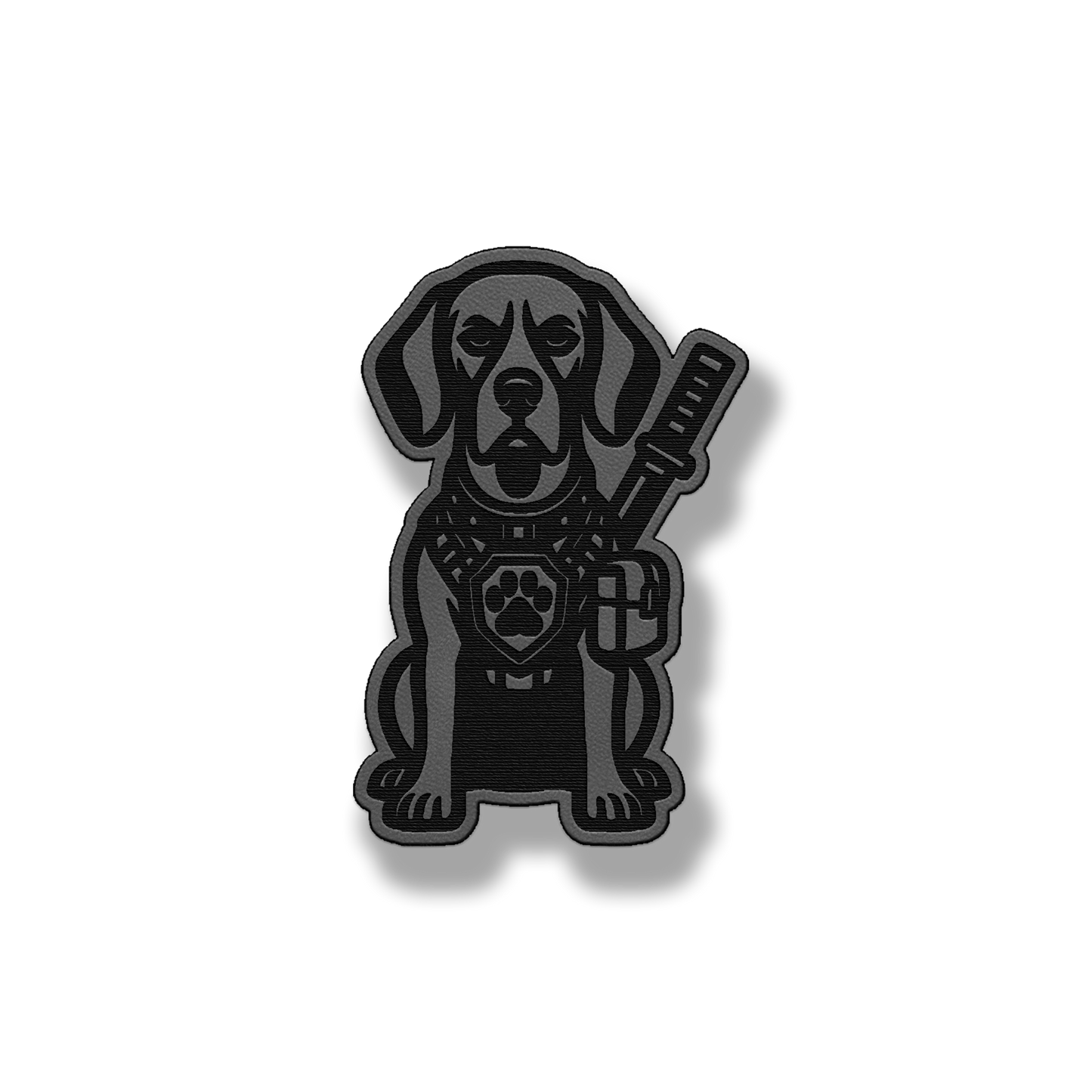 Tactical German Shorthaired Pointer Dog Patch – Leatherette Morale Patch