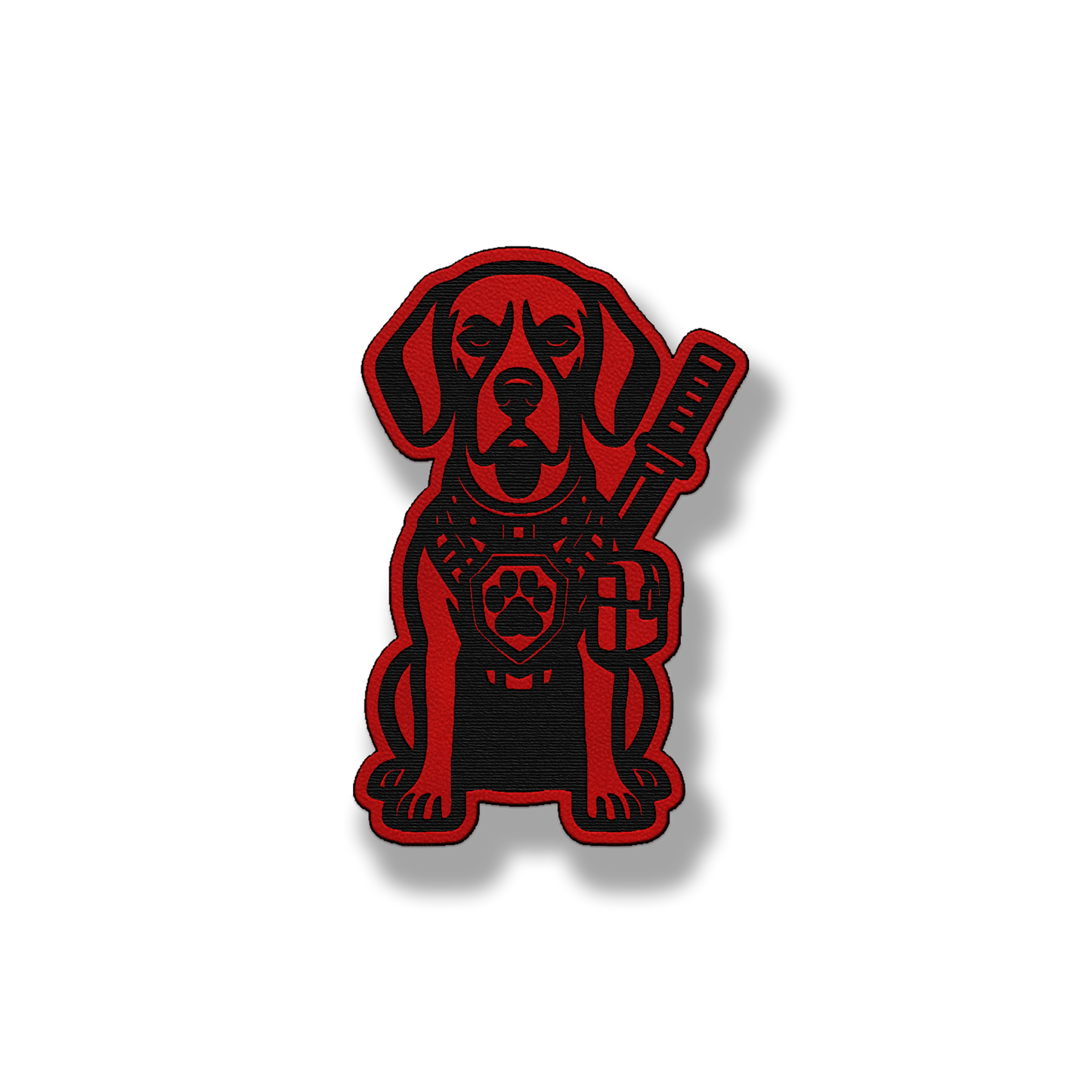 Tactical German Shorthaired Pointer Dog Patch – Leatherette Morale Patch
