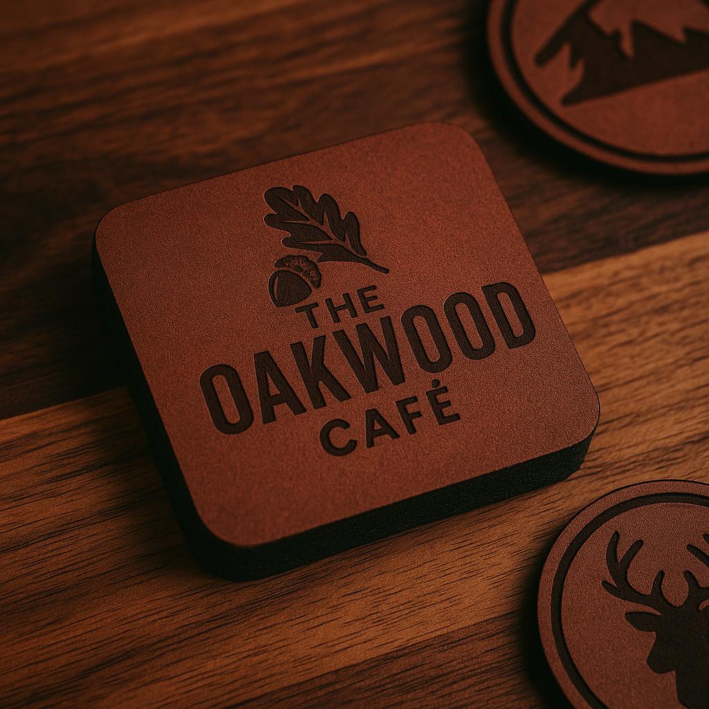 Custom Leatherette Patches – Personalized Logo, Name, or Design – Hook & Loop or Adhesive – Perfect for Hats, Backpacks, Jackets and More