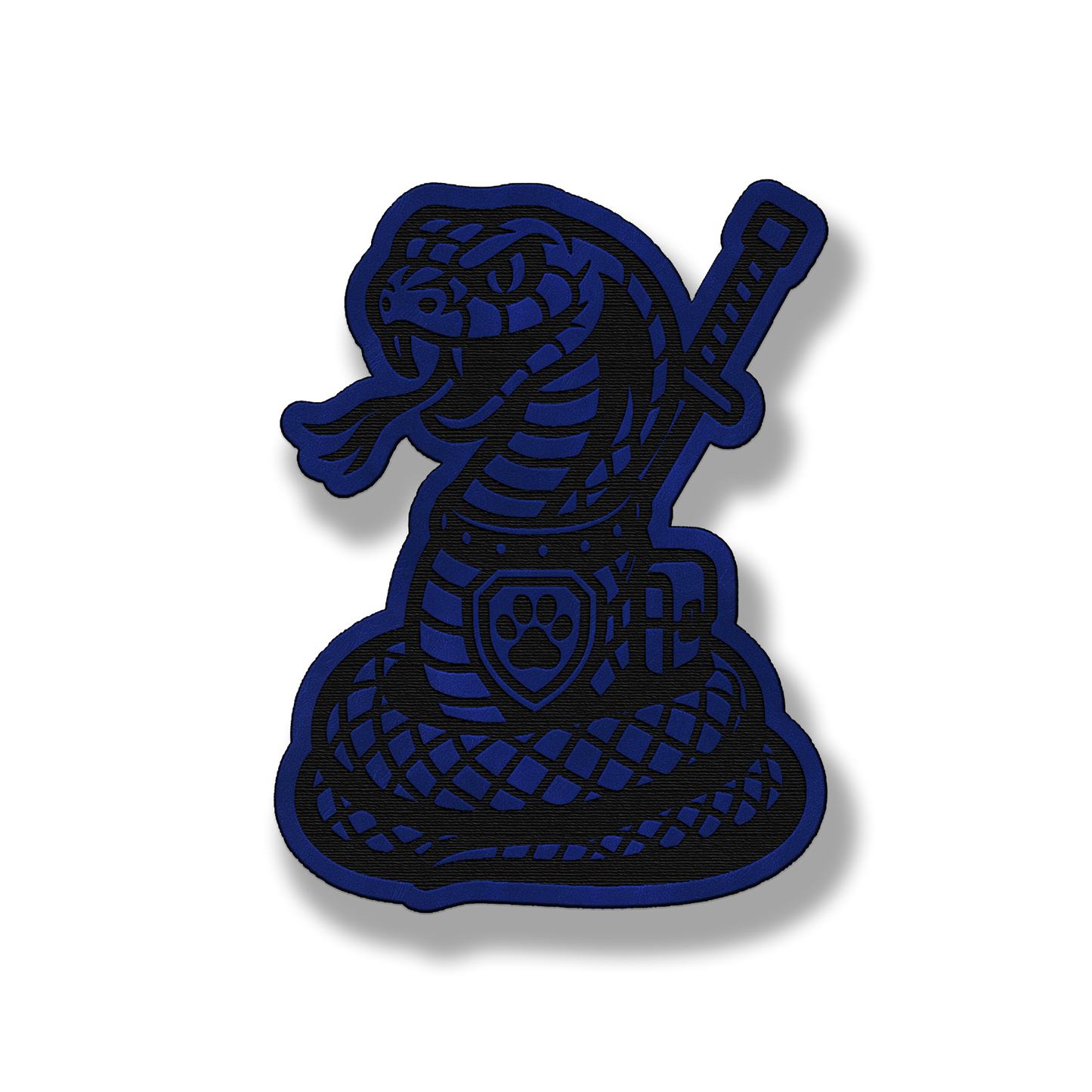 Tactical Snake Patch – Leatherette Morale Patch