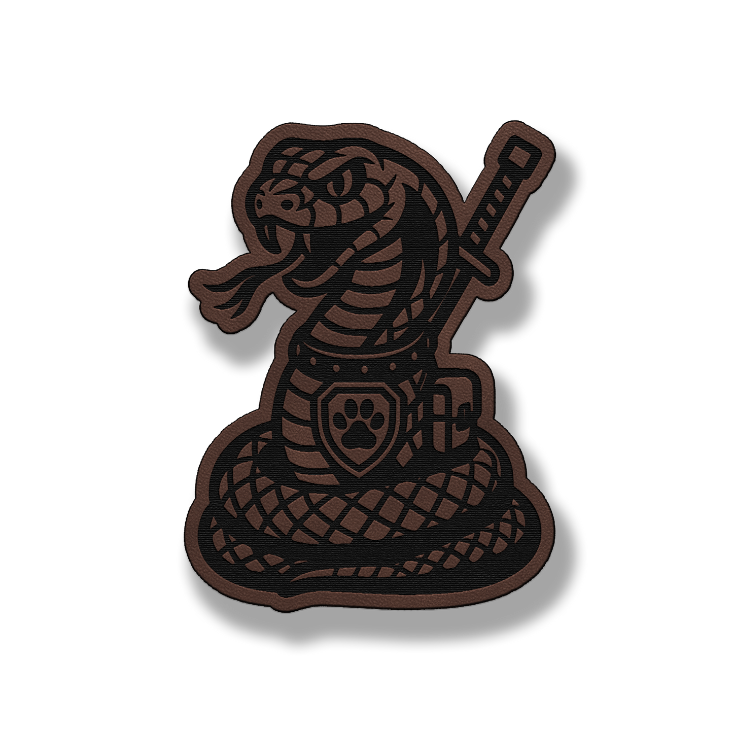 Tactical Snake Patch – Leatherette Morale Patch
