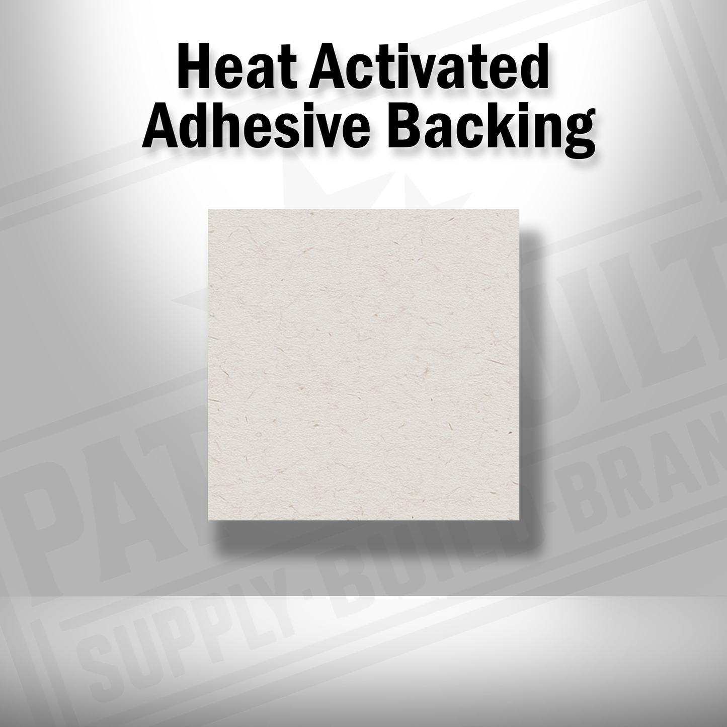 Square Patch #001 – Heat Activated Adhesive Backing