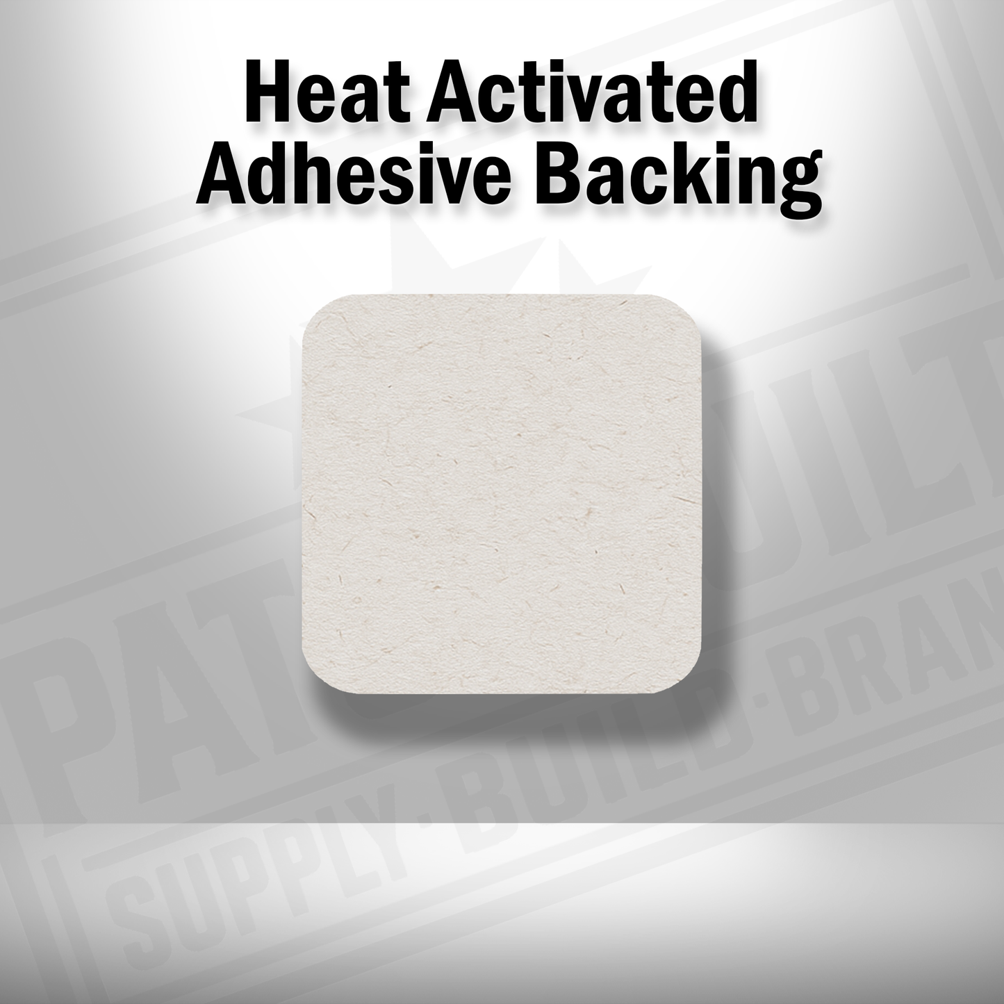 Square Patch #002 – Heat Activated Adhesive Backing