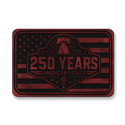 250 Years American Legacy – Leatherette Morale Patch