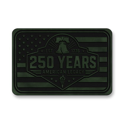250 Years American Legacy – Leatherette Morale Patch