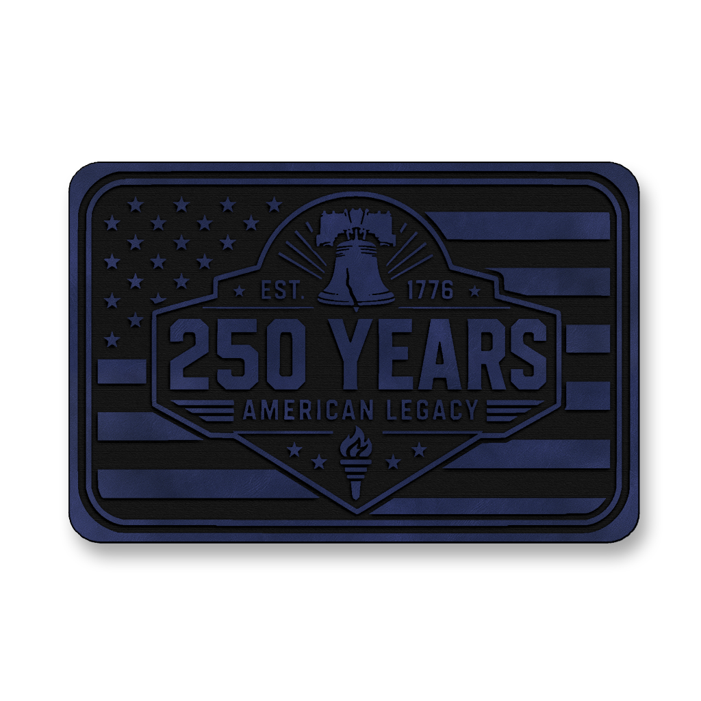 250 Years American Legacy – Leatherette Morale Patch