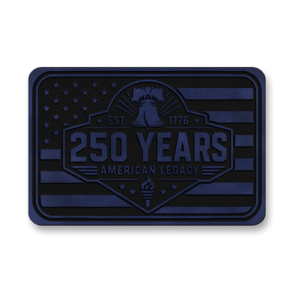 250 Years American Legacy – Leatherette Morale Patch