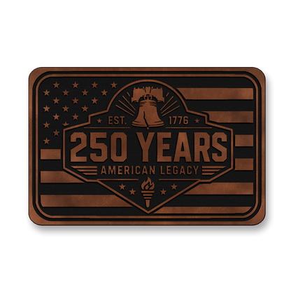 250 Years American Legacy – Leatherette Morale Patch