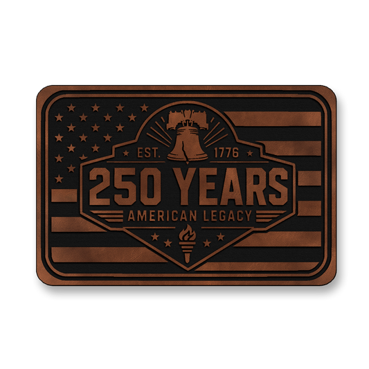 250 Years American Legacy – Leatherette Morale Patch