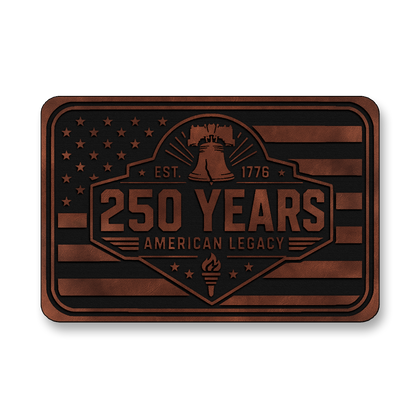 250 Years American Legacy – Leatherette Morale Patch