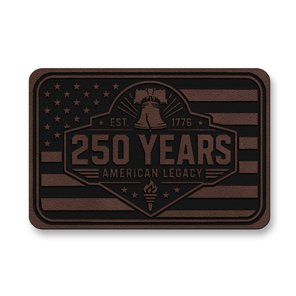 250 Years American Legacy – Leatherette Morale Patch