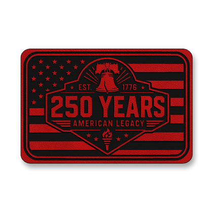 250 Years American Legacy – Leatherette Morale Patch