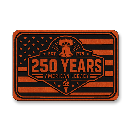 250 Years American Legacy – Leatherette Morale Patch