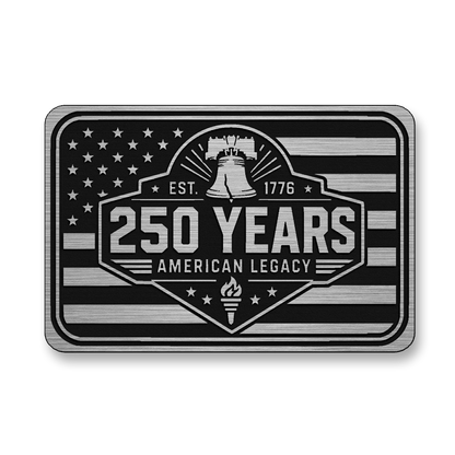 250 Years American Legacy – Leatherette Morale Patch