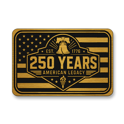 250 Years American Legacy – Leatherette Morale Patch