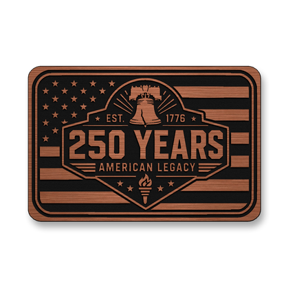 250 Years American Legacy – Leatherette Morale Patch