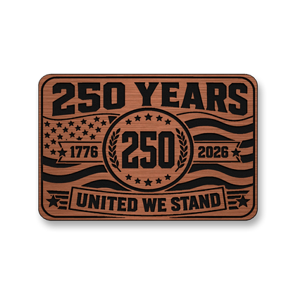 250 Years United We Stand – Leatherette Morale Patch