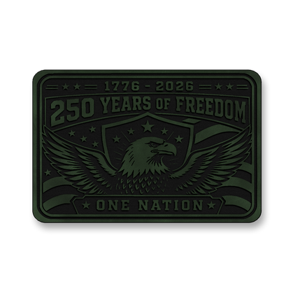250 Years Of Freedom One Nation – Leatherette Morale Patch