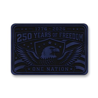 250 Years Of Freedom One Nation – Leatherette Morale Patch