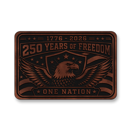 250 Years Of Freedom One Nation – Leatherette Morale Patch